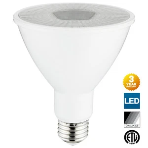 Sunlite LED PAR30 Long Neck Bulbs, 3000K, Dimmable, 10W, Medium Base - Picture 1 of 8