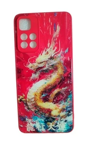 Dragon Chinois - Coque Rouge pour Xiaomi POCO M4 Pro et REDMI Note 11 5G - Neuve - Photo 1 sur 5