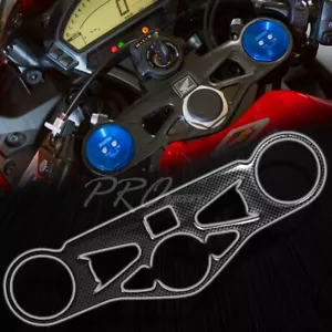 Cubierta de yugo con mango protector de árbol triple para aspecto de carbono Fireblade 08-16 CBR1000 - Imagen 1 de 4