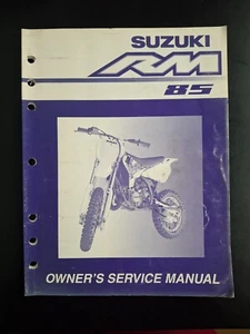 2002 Suzuki RM85 Owner's Service Manual 99011-02B77-03A - Picture 1 of 2