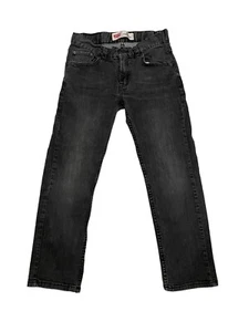 Levi’s Strauss 541 Athletic Fit Jeans Black Boys Size 10 25x23 Good Condition👖 - Picture 1 of 14