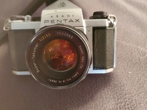 Asahi Pentax Sv SLR + Super-Takumar 55mm f2.0 Lens  works ll - Bild 1 von 16