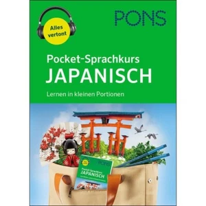 NEU: PONS Pocket-Sprachkurs JAPANISCH lernen für Anfänger in kleinen Portionen - Bild 1 von 1
