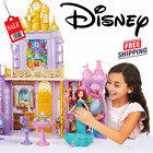 Disney Princess Castle Folding Dollhouse Accessories 2.9 ft 20 Pc Gift For Girls