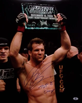 Ryan Bader Signed UFC 16x20 Photo BAS COA The Ultimate Fighter 8 TUF Champ Auto - Image 1 of 4