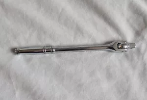 Snap On USA Tools 1/4" Drive Breaker Bar 6" Flex Head Model TM10F Nice! - Foto 1 di 9