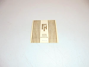 Vintage Hotel Forum Warszawa Sewing Kit - Picture 1 of 5