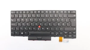 Originale 01HX479 Lenovo THINKPAD Tastiera Norvegese Retroilluminato T470 T480 - Picture 1 of 1
