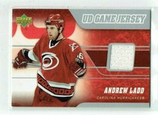 06-07 UD Upper Deck Series One  Andrew Ladd  Game Jersey