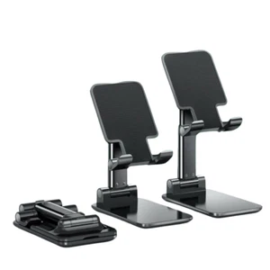 Foldable Adjustable Cell Phone & Tablet Stand for Desk - Compatible with iPhone - Picture 1 of 17