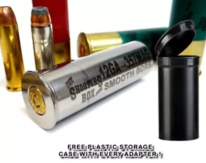 12GA to 357 Magnum Shotgun Adapter - Chamber Reducer - Stainless - Free Case !!! - Picture 1 of 10