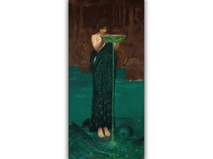 Circe Invidiosa by John William Waterhouse Giclée Canvas Print - Multi-Size - Picture 1 of 6