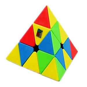 Pyramid Speed Cube, Stickerless Fast Triangle Magic Cube Toys Puzzle Cube - Picture 1 of 6