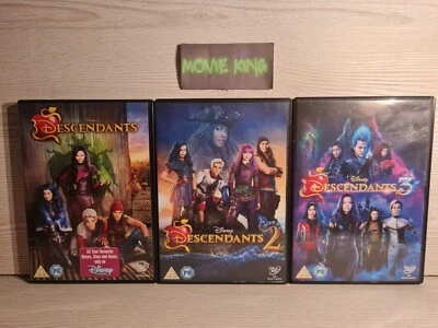 Disney Descendants 1-3 Trilogy (DVD, 2019) {Villains Musical} [Region 2] [UK] PG - Image 1 of 4