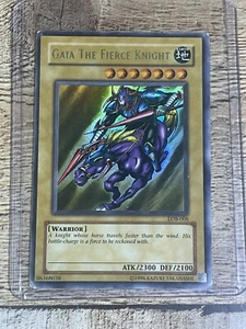 Yugioh Gaia Il Cavaliere Feroce LOB-006 Ultra Rara - Foto 1 di 2