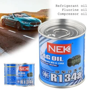 70g Auto R134a Refrigerant Oil Compressor Oil Automotive D3P7 Conditioning J2K1 - Picture 1 of 9
