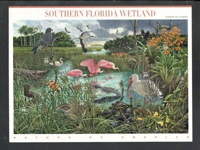 Sc # 4099 ~ 39 cent Southern Florida Wetland Issue - Image 1 of 2