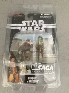 Star Wars Dud Bolt & Mars Guo Saga Sammlung Actionfiguren mit Star Case 2006 - Bild 1 von 2