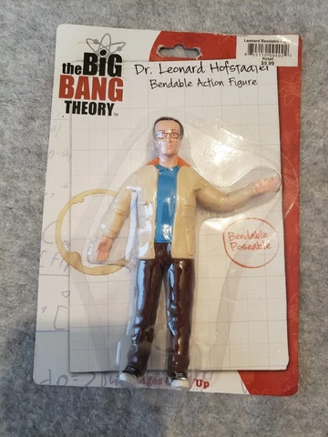 New Wonderland Toy Big Bang Theory Dr Leonard 5.5" Bendable Action Figure Cover