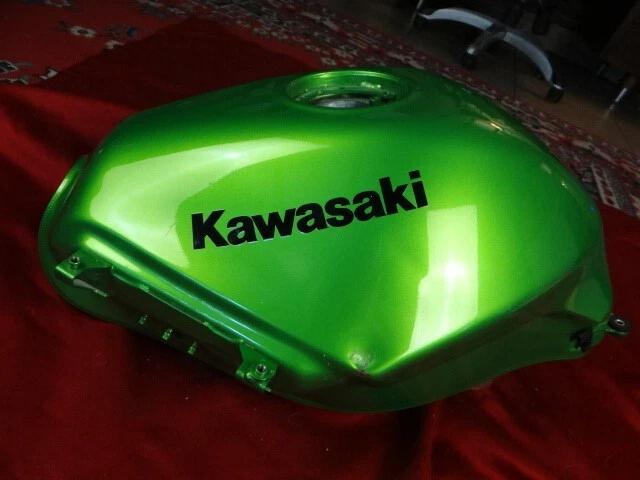 Fuel Tank, CL Green, 2008-12 Kawasaki Ninja 250 EX250, 51086-5475-15P - Image 1 of 4