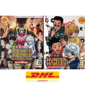 Hunter x Hunter Season 1+2 Vol.1-240 End + OVA + 2 Movies Anime DVD English Subs - Picture 1 of 6