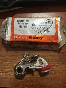 +START it!  Delco Remy Contact Points D-104P  1938340 Ignition Karoovarroooomm!! - Foto 1 di 1