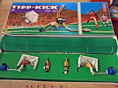 Tipp-Kick Top -Set,mit extra Figuren / Komplett / MIEG - Bild 1 von 4