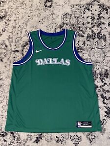 Nike Blank Dallas Mavericks Retro Swingman Jersey Mens Size 3XL