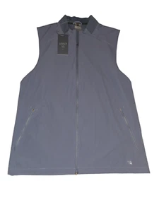VRST Herren leichte Golfweste mit durchgehendem Reißverschluss indigo marineblau Größe Medium neu mit Etikett $ 84 - Bild 1 von 9