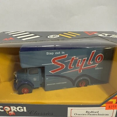 Corgi Classics Bedford O-Series Pantechnicon - Stylo Shoes C953/9 NIB - Image 1 of 4