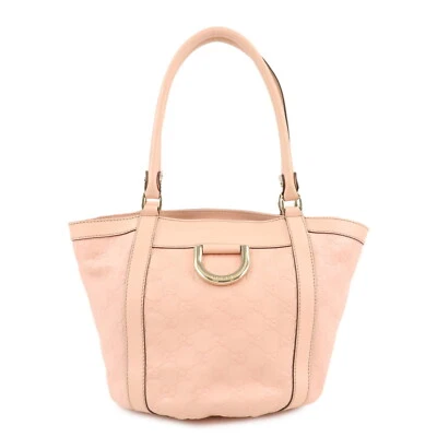 Auténtico Bolso de Hombro de Cuero GUCCI Abbey Guccissima 211983 Usado Foto 1 de 4