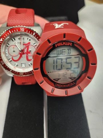 Lot of 2 Univ. of Alabama Watches Cover