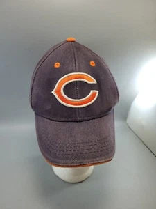 Chicago Bears NFL BASEBALL MÜTZE Kappe ~ Kinder BESTICKT marineblau/orange Teambekleidung - Bild 1 von 4