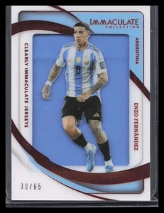 2024-25 Panini Immaculate #CJ-EF Enzo Fernandez Clearly Immaculate Jerseys #/65 - Bild 1 von 2