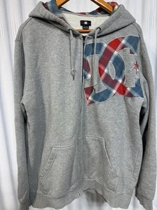 DC Vintage Zip Up Hoodie Skate Y2K Herren XL - Bild 1 von 5