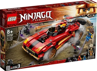 RARE LEGO NINJAGO 71737 X-1 NINJA CHARGER BOITE NEUVE SCELLÉE - Photo 1/3