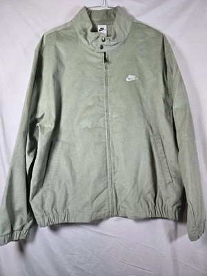 Куртка мужская Nike Sportswear Club вельветовая Harrington размер большой зеленый F - Изображение 1 из 4