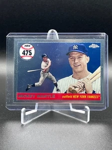 2008 Topps Chrome #MMSC475 Mickey Mantle HOF - Picture 1 of 2