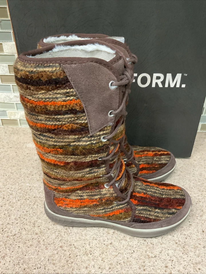 Botas femininas Merrell Pechora Sky couro lã inverno quente tamanho 6 novas - Imagem 1 de 1
