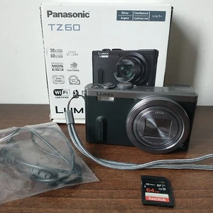 Panasonic Lumix Digitalkamera TZ60 18.1MP Leica + SD Karte + USB - Bild 1 von 13