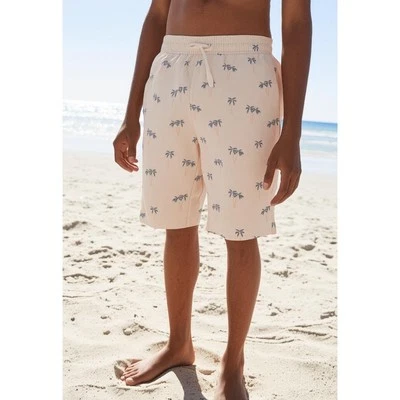 NUEVO CON ETIQUETAS Brook Brothers Niños Board Shorts Bañador Palmera Vacaciones 14 Foto 1 de 4