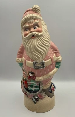Vaillancourt Papá Noel Rosa Estilo Años 50 con Adornos Brite Brillantes (tal cual) Foto 1 de 4