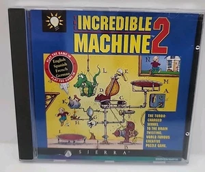 Vintage The Incredible Machine 2 PC CD-ROM mit Handbuch 1994 Sierra - Bild 1 von 3