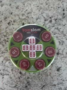 Pocket Yamslam Dadi Gioco Roll to Win 2012 Nuovo Sigillato - Foto 1 di 2