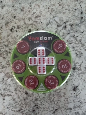 Pocket Yamslam Dice Game Roll to Win 2012 Brand New Sealed - Image 1 of 2