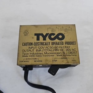 Vintage TYCO HO Scale Model 899B Transformer Railroad Train Power Pack - Picture 1 of 4