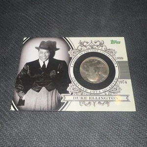 Duke Ellington 2011 Topps American Pie Coin Collection Quarter #APCC-10 #14/25 - Bild 1 von 2