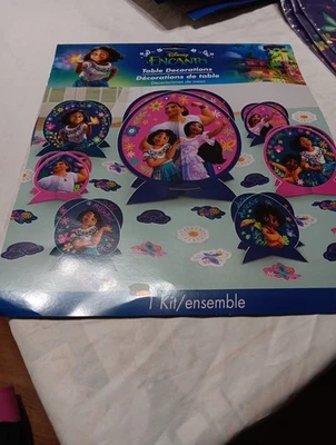 Encanto Disney Película Madrigal Cumpleaños Fiesta Centro Mesa Decoración Kit Foto 1 de 3
