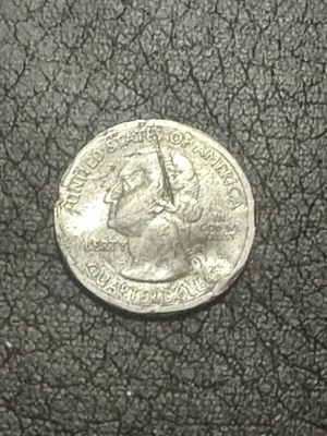 2013 Ohio State Quarter Error  - Image 1 of 2