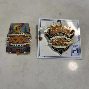 Super Bowl 2 Vintage Hat/Lapel Pins, Super Bowl XXX/1996 - Picture 1 of 2